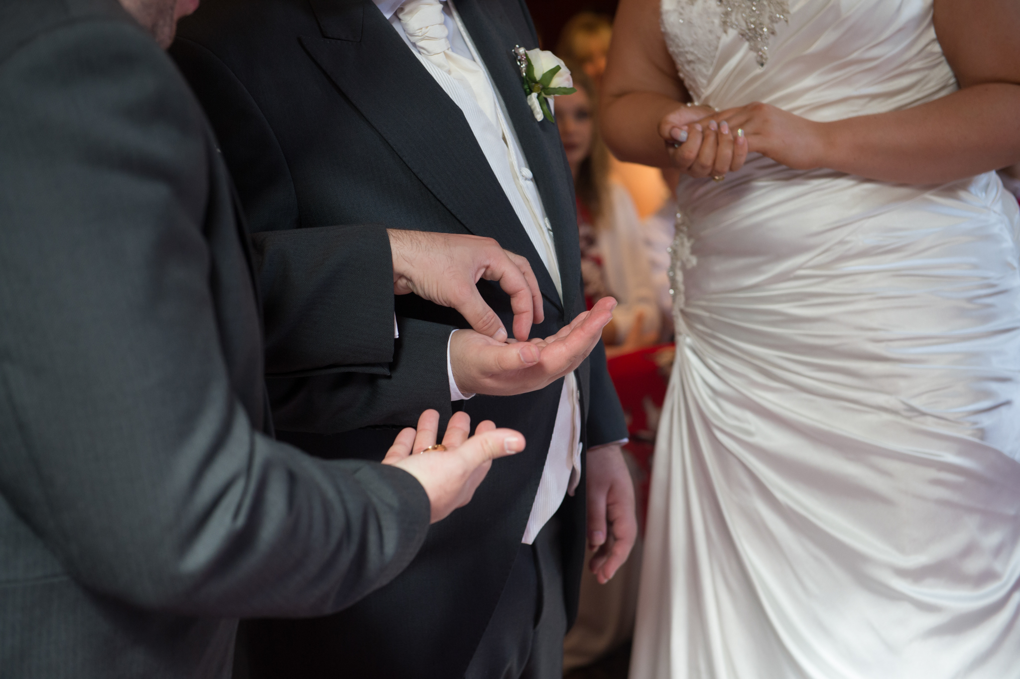 Weddings By Michael - Cumbria Wedding Photographer - greeting guests - The Grange Hotel