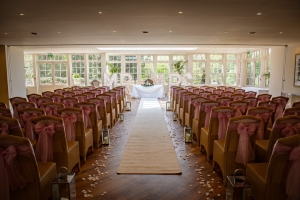 ceremony room at mitton hall