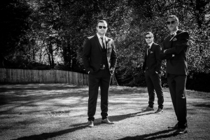 groom and groomsmen mitton hall in clitheroe