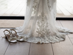 bridal shoes at heaton house farm