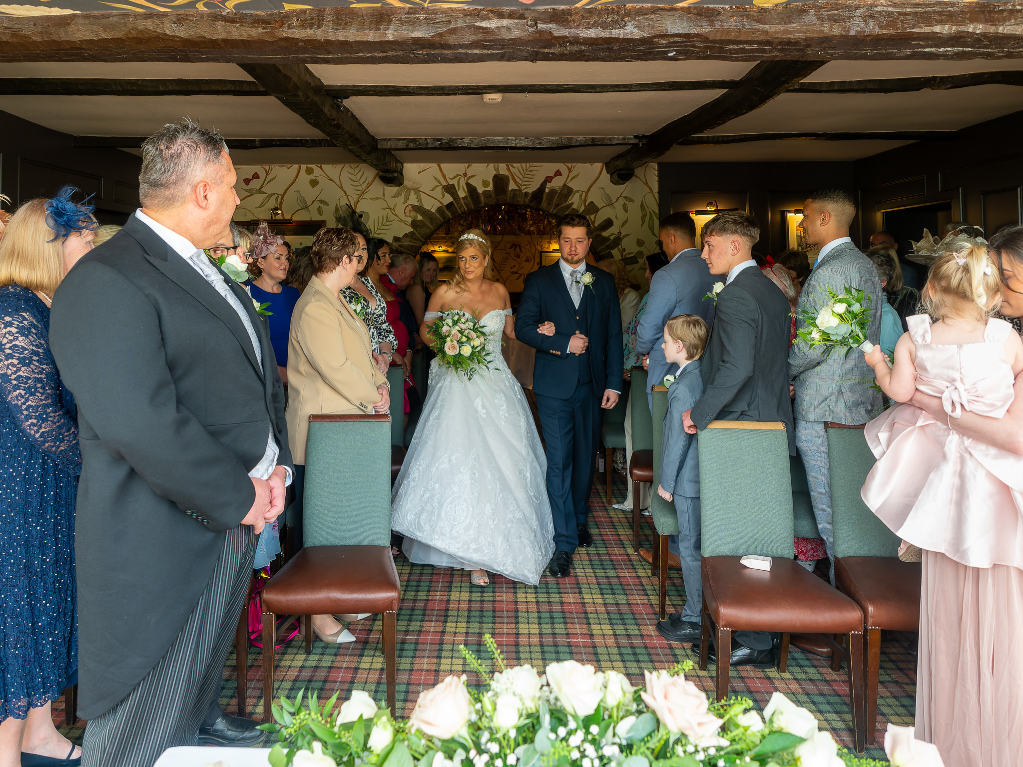 Weddings By Michael - Cumbria Wedding Photographer - reception area - The Grange Hotel