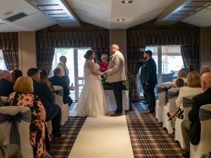 weddings at fence gate