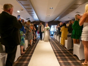 weddings at fence gate