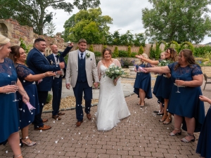 weddings at fence gate
